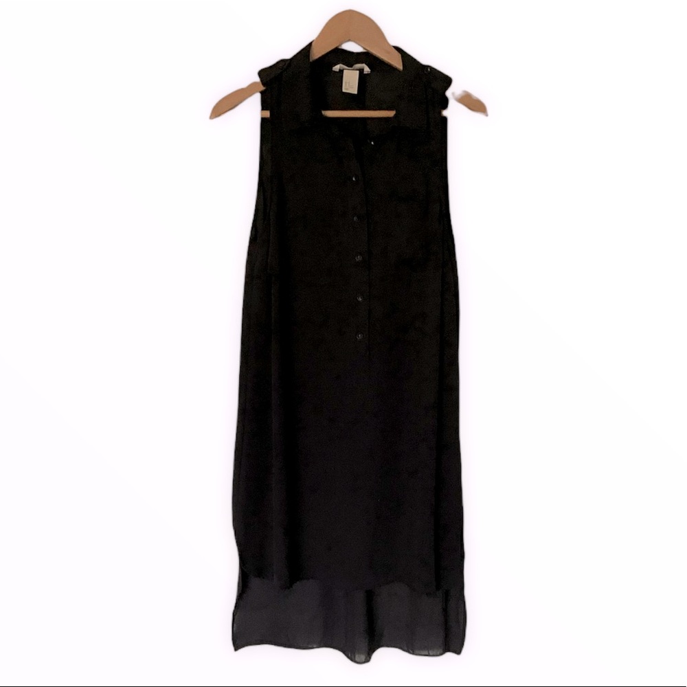 H&M High Low Long Sleeveless Top